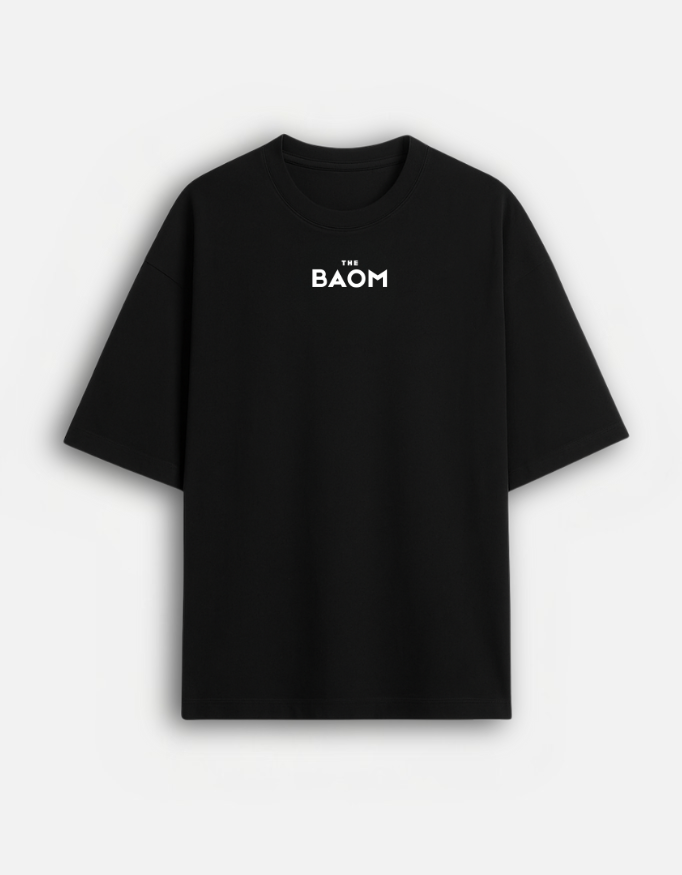 Supra Black Oversize T-Shirt